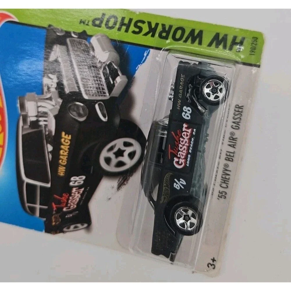 Hot Wheels HW Workshop '55 Chevy Bel Air Gasser 190/250 Black